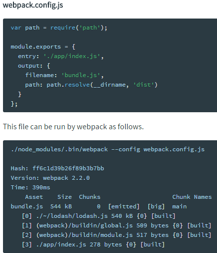 Webpack Getting Started