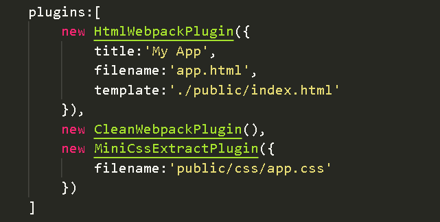 Webpack--Plugins
