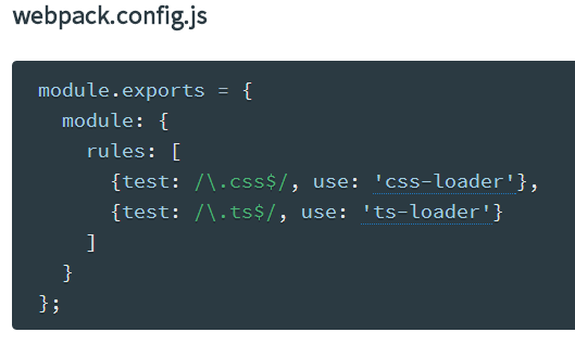 Webpack Loaders