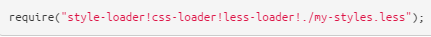 Webpack Loaders