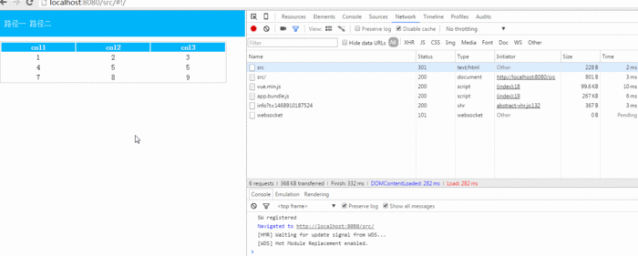 gulp+webpack+vue
    

gulp+webpack+vue