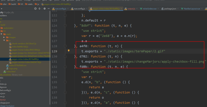 vue-cli webpack url-loader