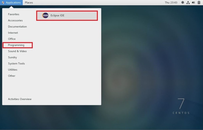 CentOS 7 - 安装Eclipse
