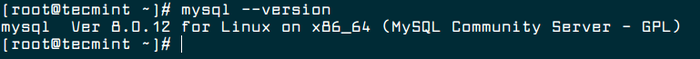 How to install Mysql in the CentOS