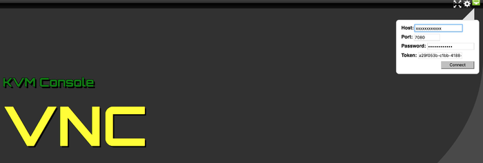 Build web base KVM console with noVNC and SSH Tunnel