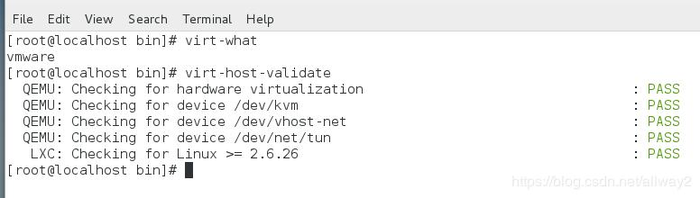 Nesting RHEL7 KVM on VMware Workstation 12