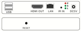 200 Meter HDMI Extender Over Ethernet With KVM Interface IR Signal Operating instruction