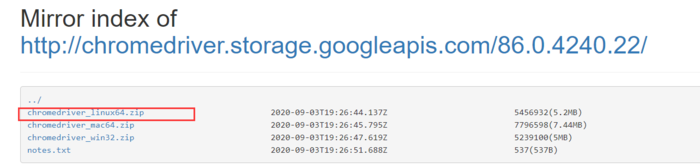 centos7+python3+selenium+chrome