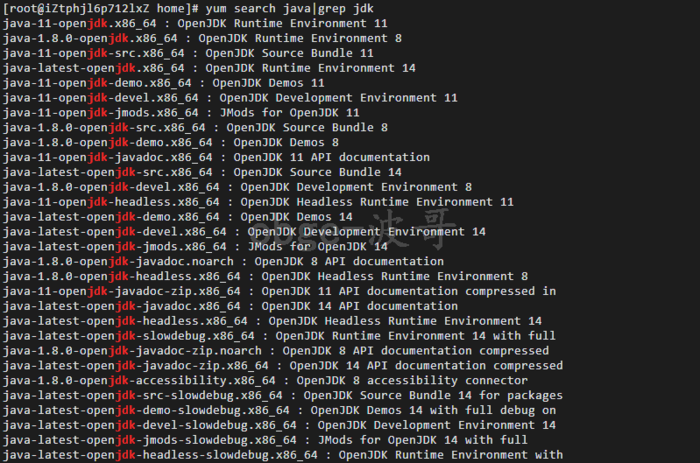Linux   ------    centos 上安装JDK