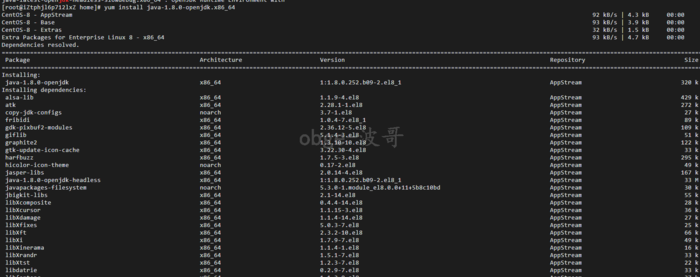 Linux   ------    centos 上安装JDK
