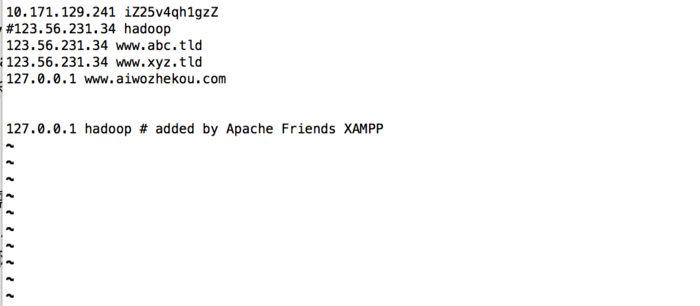 linux --xampp 配置多个网站