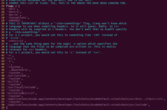 Linux --- vim 安装、支持python3的配置、插件自动补全YCM的安装配置及全过程错误总结