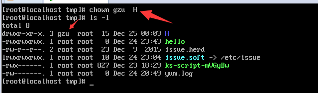 Linux chown