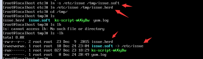 Linux ln