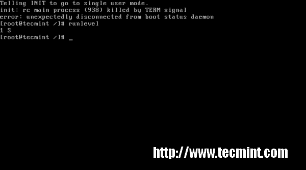 How to Reset Forgotten Root Password in RHEL/CentOS and Fedora