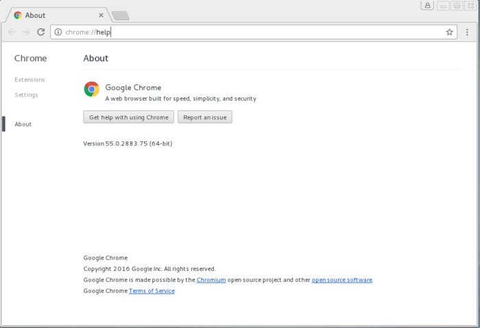 Google Chrome 55 Released – Install on RHEL/CentOS 7/6 and Fedora 25-20