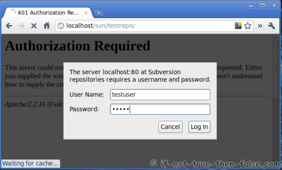 Install SVN (Subversion) Server on Fedora 20/19, CentOS/Red Hat (RHEL) 6.5/5.10