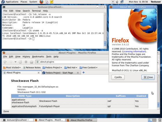 Adobe Flash Player 11.2 on Fedora 17/16, CentOS/RHEL 6.3/5.8