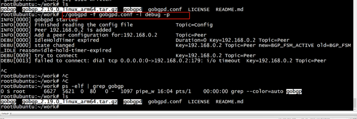 ubuntu install gobgp