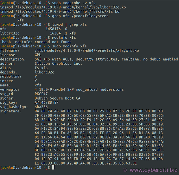 How to install xfs and create xfs file system on Debian/Ubuntu Linux