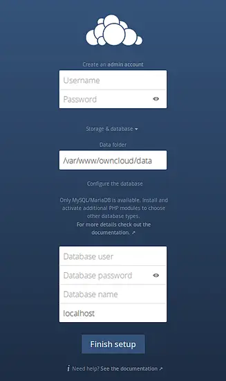 Installing OwnCloud 9 on Debian 8