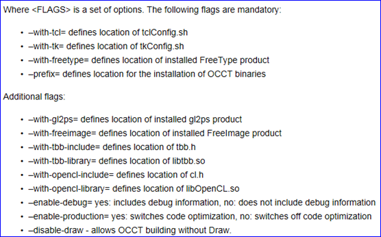 Building OpenCASCADE on Debian