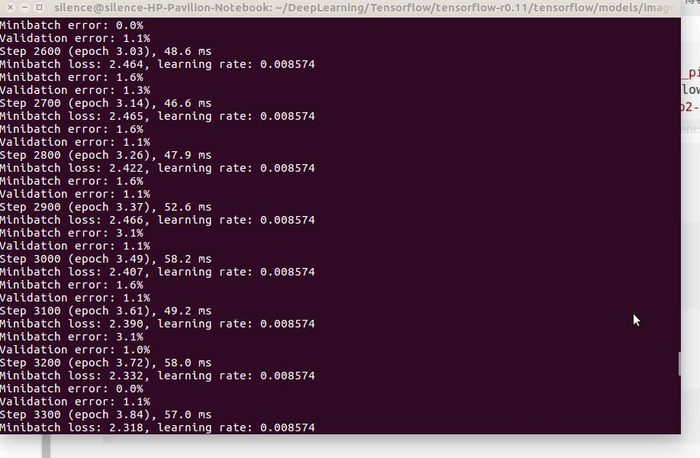 Ubuntu16.04+Tensorflow+CUDA8.0