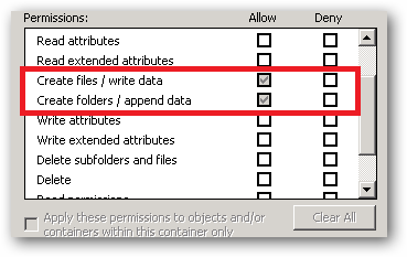 IIS application pool access desktop denied