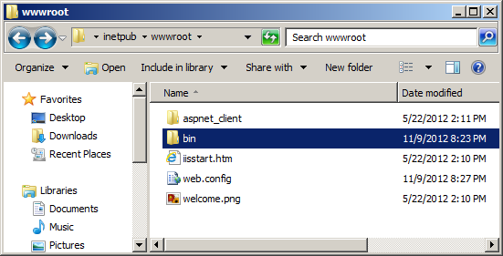 Intercepting a 404 in IIS 7 and up