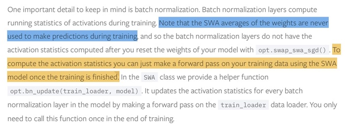 Stochastic Weight Averaging in PyTorch