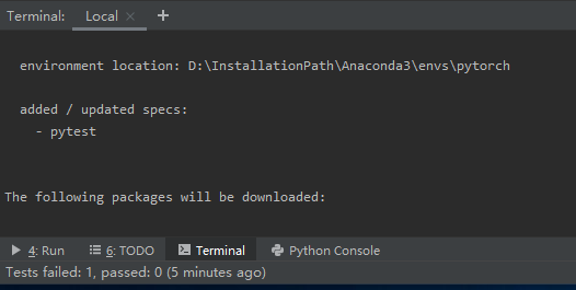 Pytorch : No module named 'torch'&No module named 'pytest'