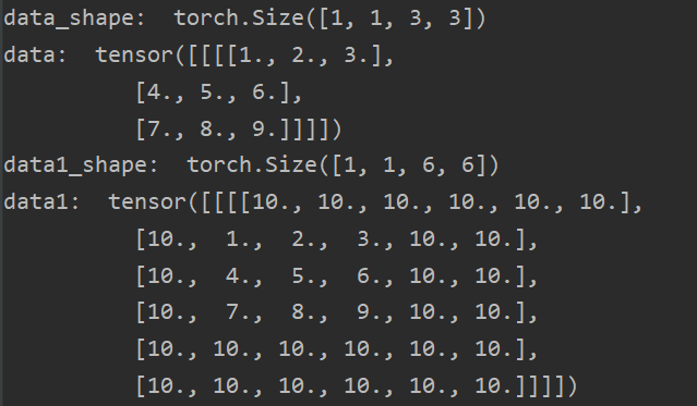 Pytorch CPU --Pytorch 四种边界填充方式(Padding)