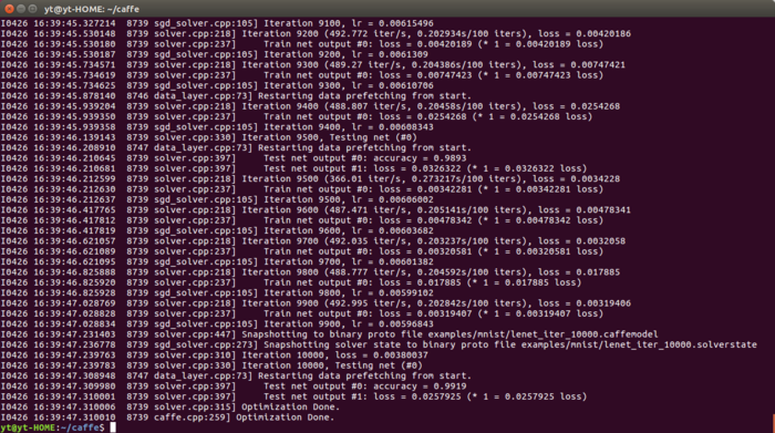 Ubuntu16.04 + gtx1060 + cuda8.0 + cudnn5.1 + caffe + Theano + Tensorflow