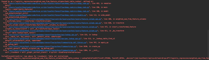 Tensorflow:tf.tables_initializer