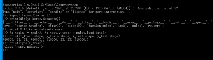 module 'tensorflow' has no attribute 'keras'